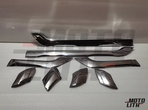 Side Door Beading - Full Chrome (Set of 4)