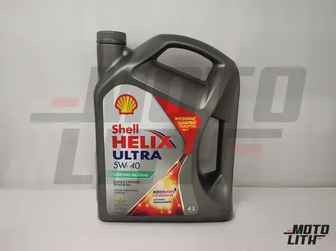 Engine Oil 5W-40 (4L) Shell Helix Ultra Fully Synthetic Motor Oil