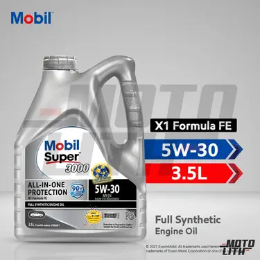 Mobil Super All-In-One Protection X1 Formula FE 5W-30 (3.5L)