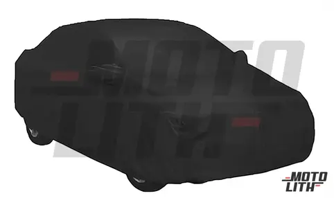 Black Car Body Cover (Sedan)