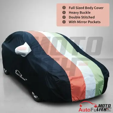 Stylish Freedom Tri Stripe Car Body Cover